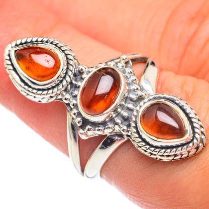 Baltic Amber Rings handcrafted by Ana Silver Co - RING69464