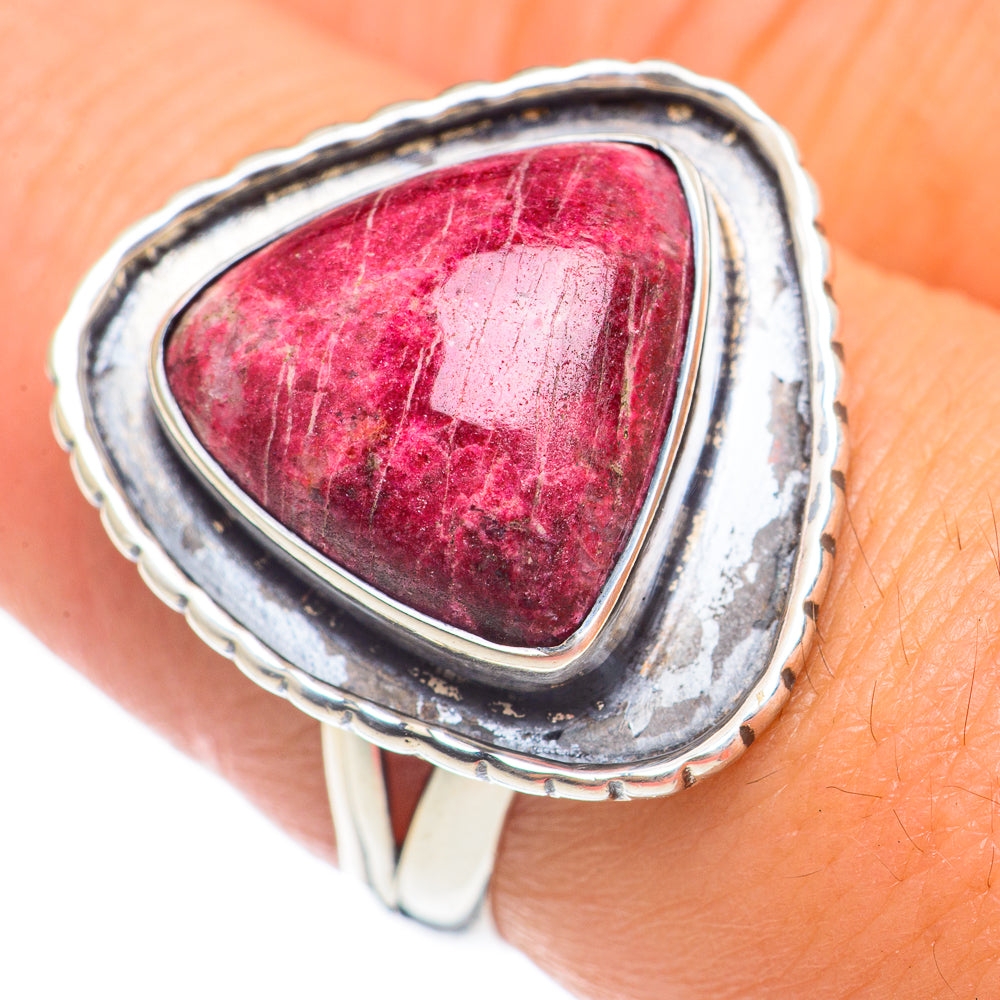 Thulite Rings handcrafted by Ana Silver Co - RING69467