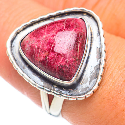 Thulite Rings handcrafted by Ana Silver Co - RING69467