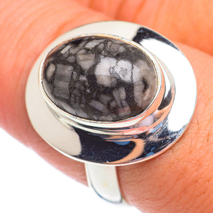 Pinolith Jasper Rings handcrafted by Ana Silver Co - RING69474
