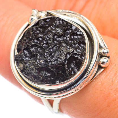 Tektite Rings handcrafted by Ana Silver Co - RING69475