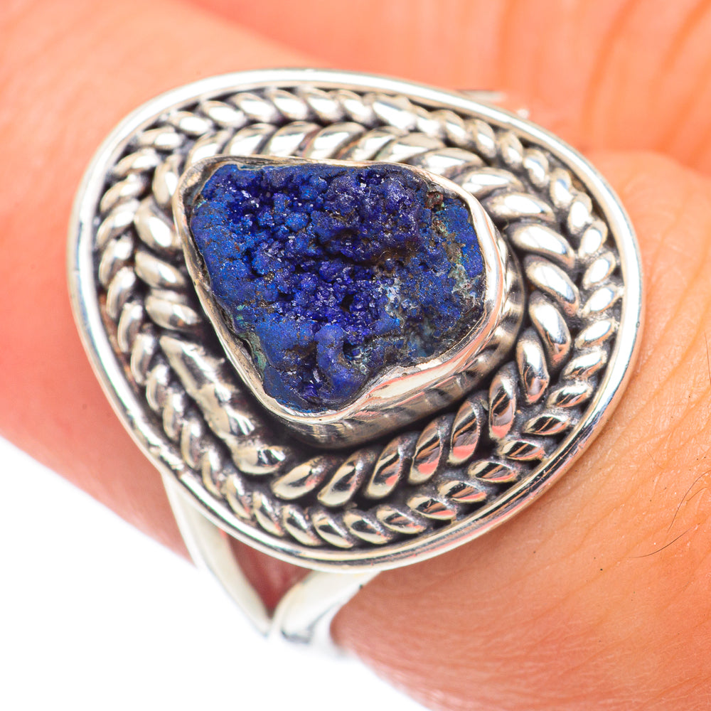 Azurite Rings handcrafted by Ana Silver Co - RING69484