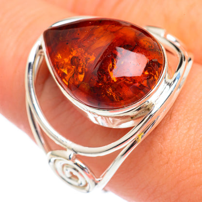 Baltic Amber Rings handcrafted by Ana Silver Co - RING69500