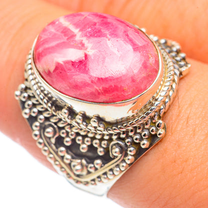 Rhodochrosite Rings handcrafted by Ana Silver Co - RING69501