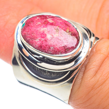 Thulite Rings handcrafted by Ana Silver Co - RING69502