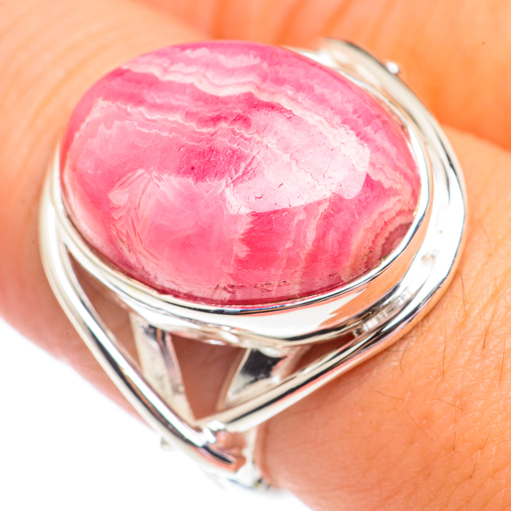 Rhodochrosite Rings handcrafted by Ana Silver Co - RING69504