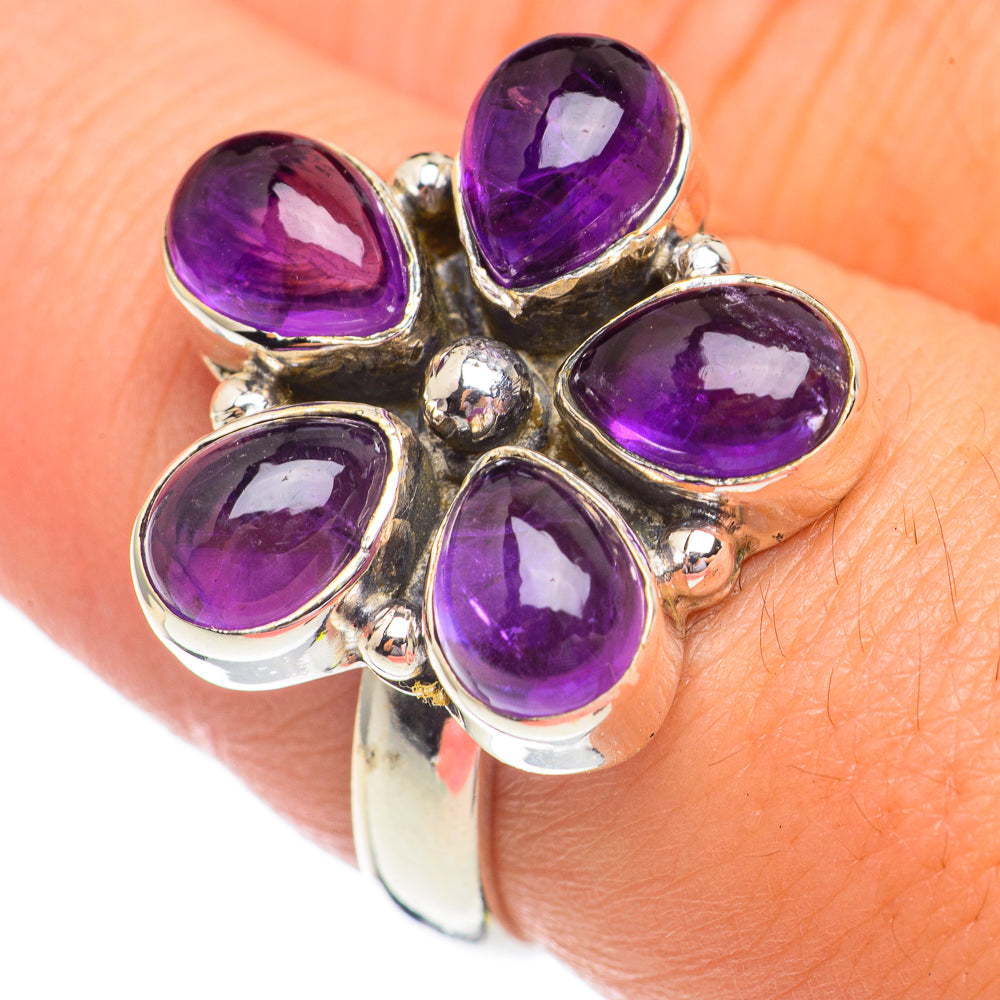 Amethyst Rings handcrafted by Ana Silver Co - RING69506