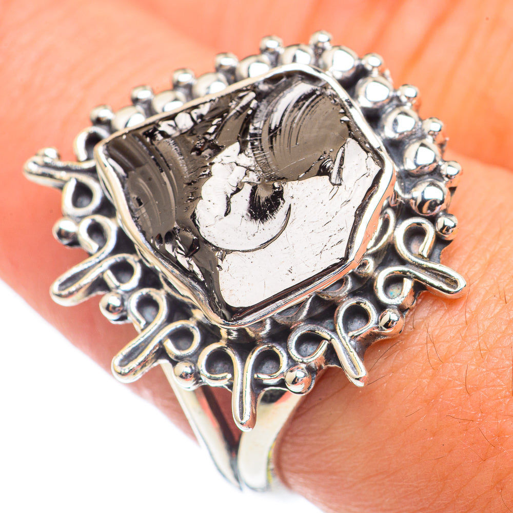 Shungite Rings handcrafted by Ana Silver Co - RING69509