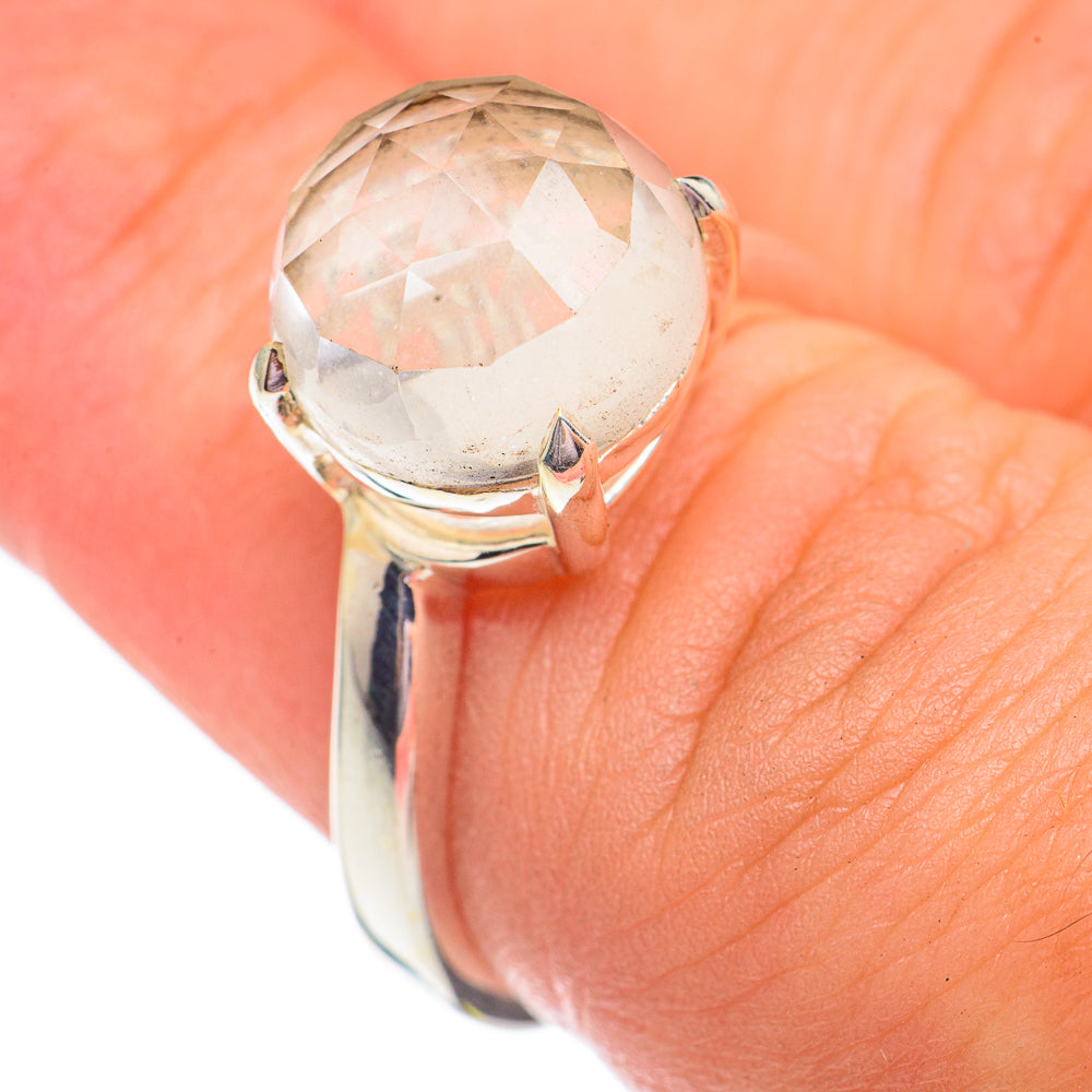 White Quartz Rings handcrafted by Ana Silver Co - RING69515