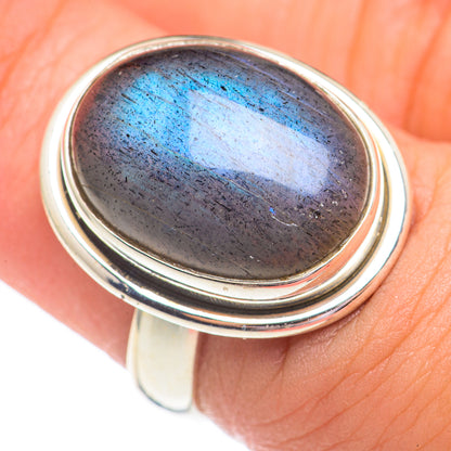 Labradorite Rings handcrafted by Ana Silver Co - RING69518