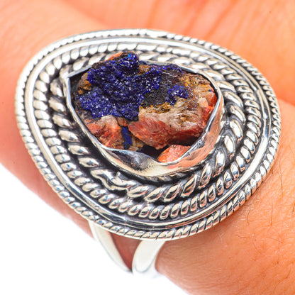 Azurite Rings handcrafted by Ana Silver Co - RING69520