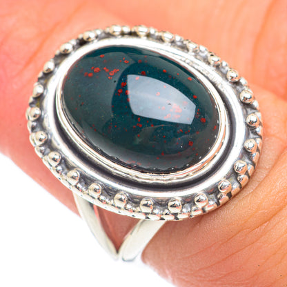 Bloodstone Rings handcrafted by Ana Silver Co - RING69523