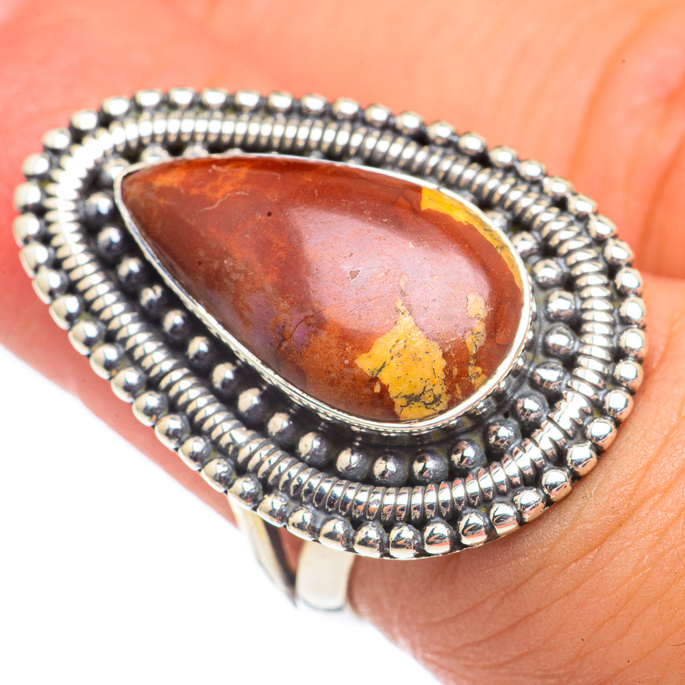 Mookaite Rings handcrafted by Ana Silver Co - RING69526
