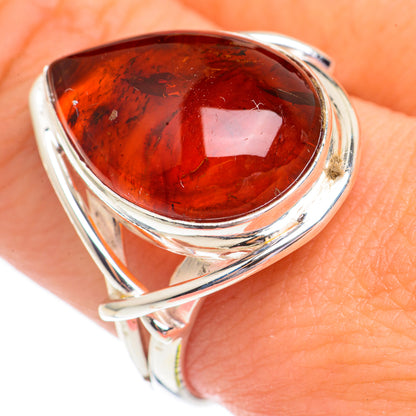 Baltic Amber Rings handcrafted by Ana Silver Co - RING69533