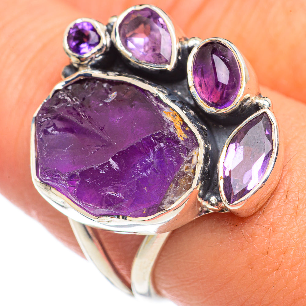 Amethyst Rings handcrafted by Ana Silver Co - RING69539