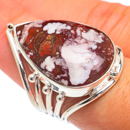 Red Jasper Rings handcrafted by Ana Silver Co - RING69569
