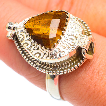 Tiger Eye Rings handcrafted by Ana Silver Co - RING69572