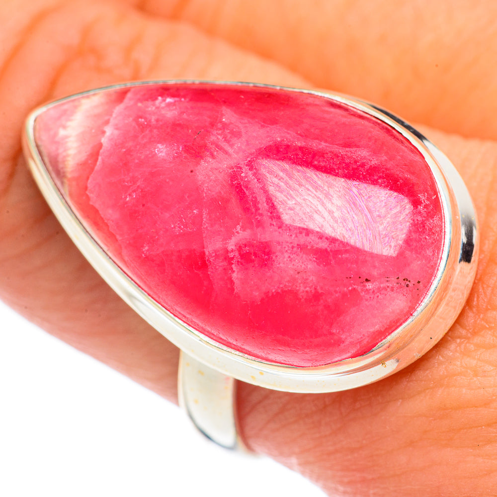 Rhodochrosite Rings handcrafted by Ana Silver Co - RING69573