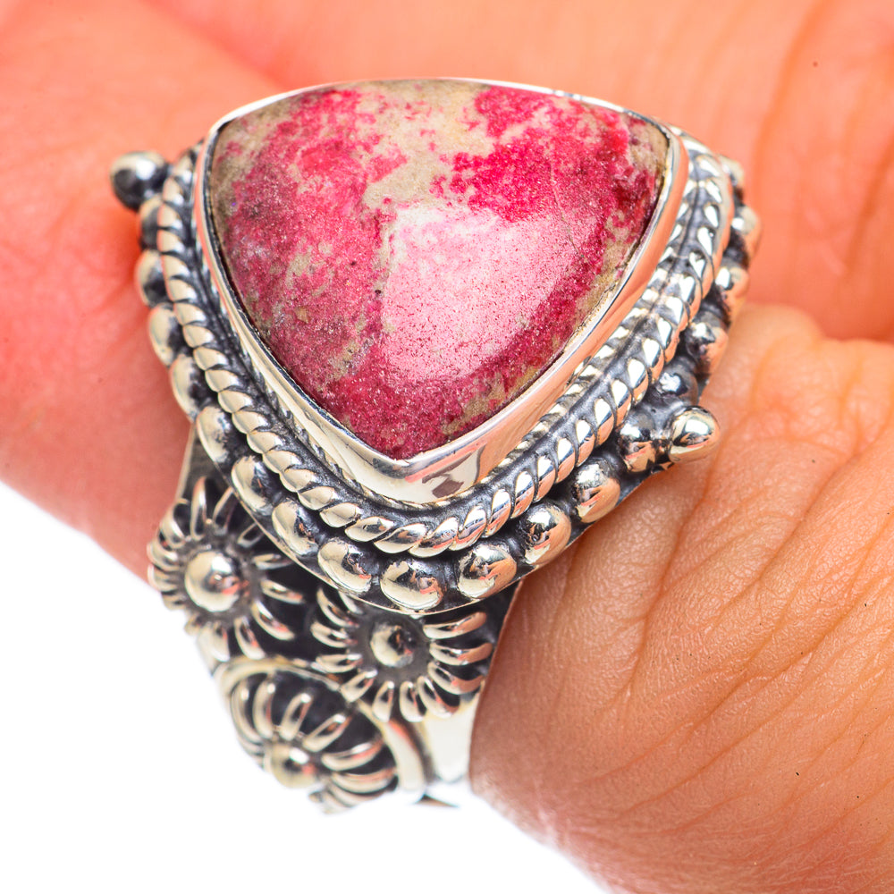 Thulite Rings handcrafted by Ana Silver Co - RING69574