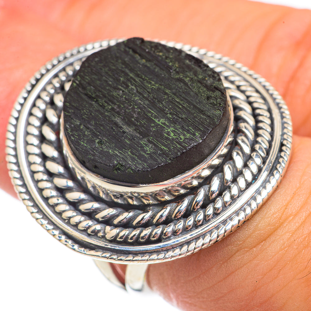 Tektite Rings handcrafted by Ana Silver Co - RING69586