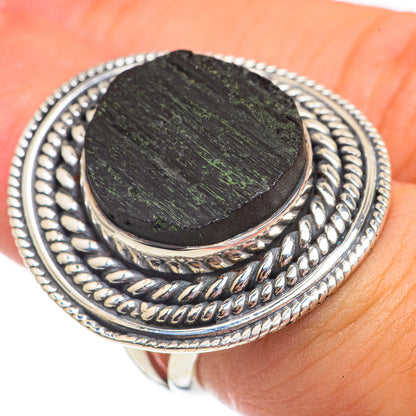 Tektite Rings handcrafted by Ana Silver Co - RING69586