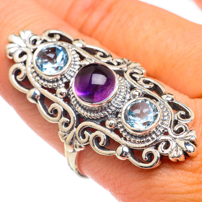 Amethyst Rings handcrafted by Ana Silver Co - RING69593