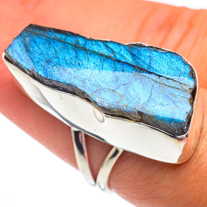 Labradorite Rings handcrafted by Ana Silver Co - RING69596