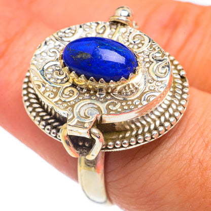 Lapis Lazuli Rings handcrafted by Ana Silver Co - RING69598