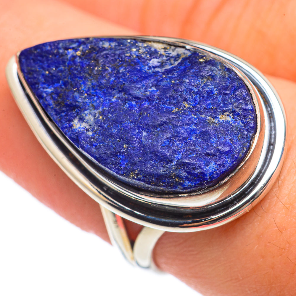 Lapis Lazuli Rings handcrafted by Ana Silver Co - RING69600