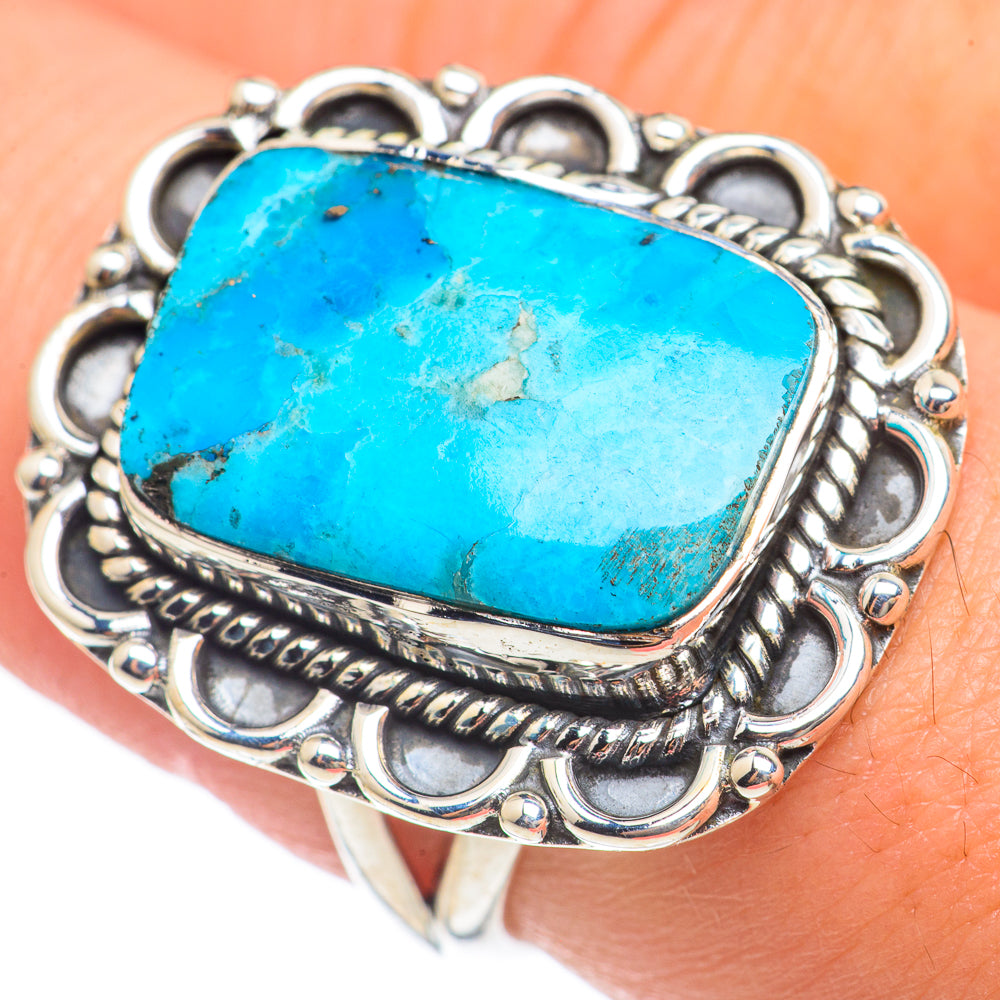 Chrysocolla Rings handcrafted by Ana Silver Co - RING69606