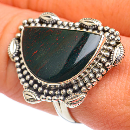 Bloodstone Rings handcrafted by Ana Silver Co - RING69608