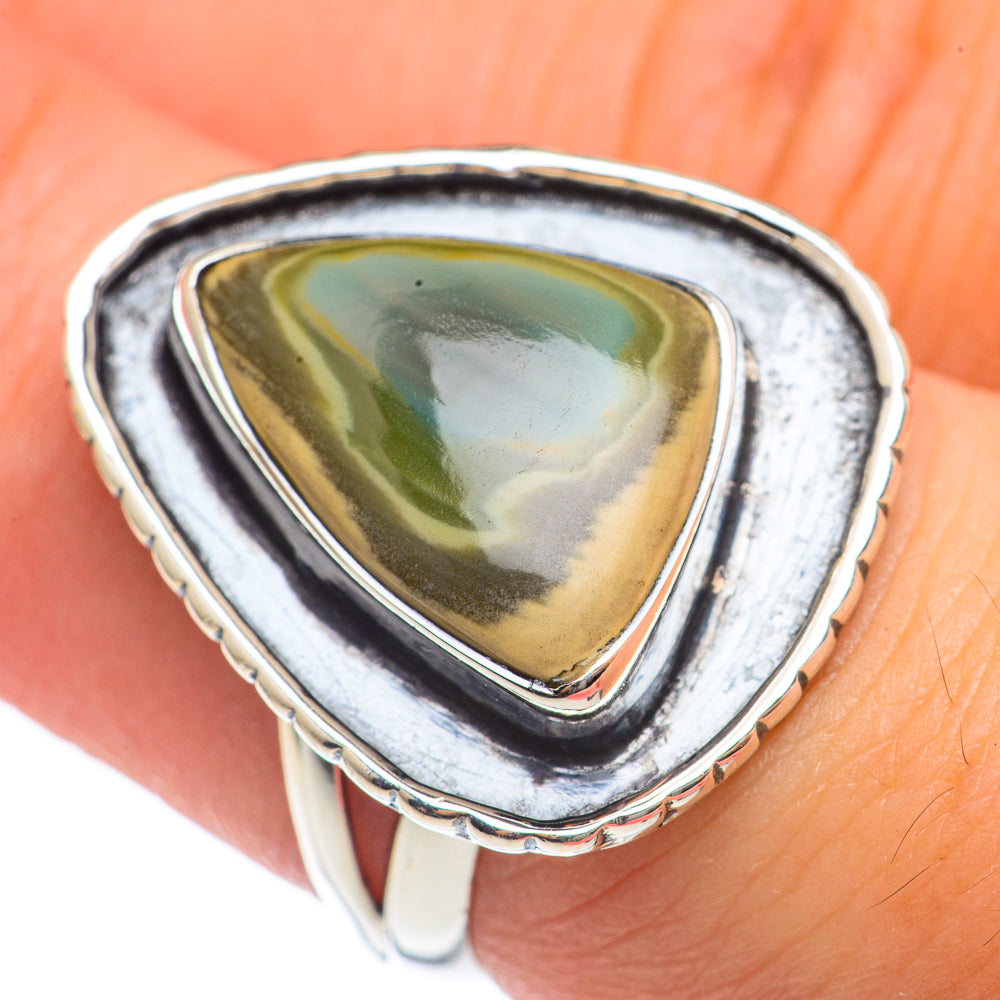 Willow Creek Jasper Rings handcrafted by Ana Silver Co - RING69610