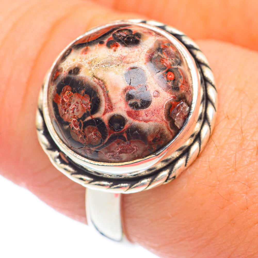 Poppy Jasper Rings handcrafted by Ana Silver Co - RING69615