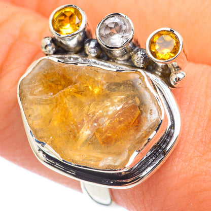 Citrine Rings handcrafted by Ana Silver Co - RING69617