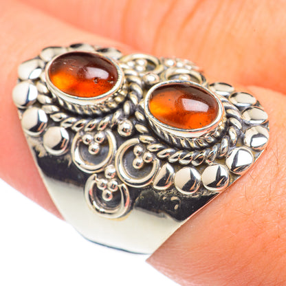 Baltic Amber Rings handcrafted by Ana Silver Co - RING69618