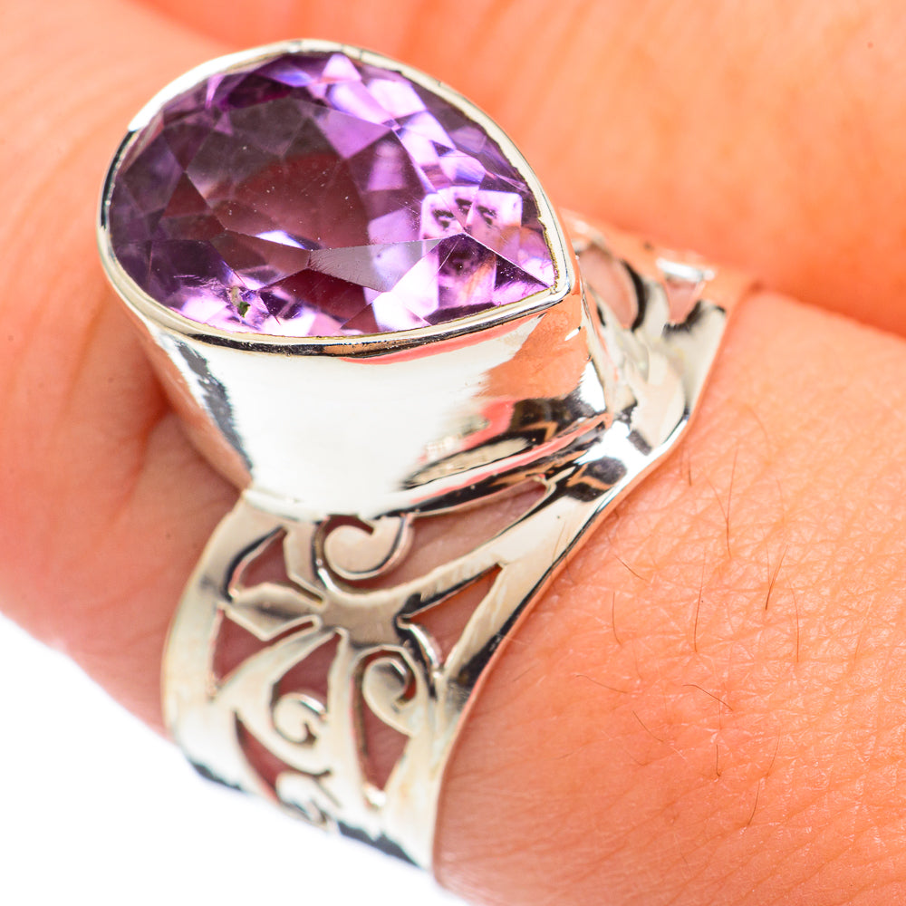 Amethyst Rings handcrafted by Ana Silver Co - RING69625