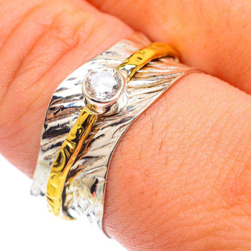 Meditation Spinner Rings handcrafted by Ana Silver Co - RING69627