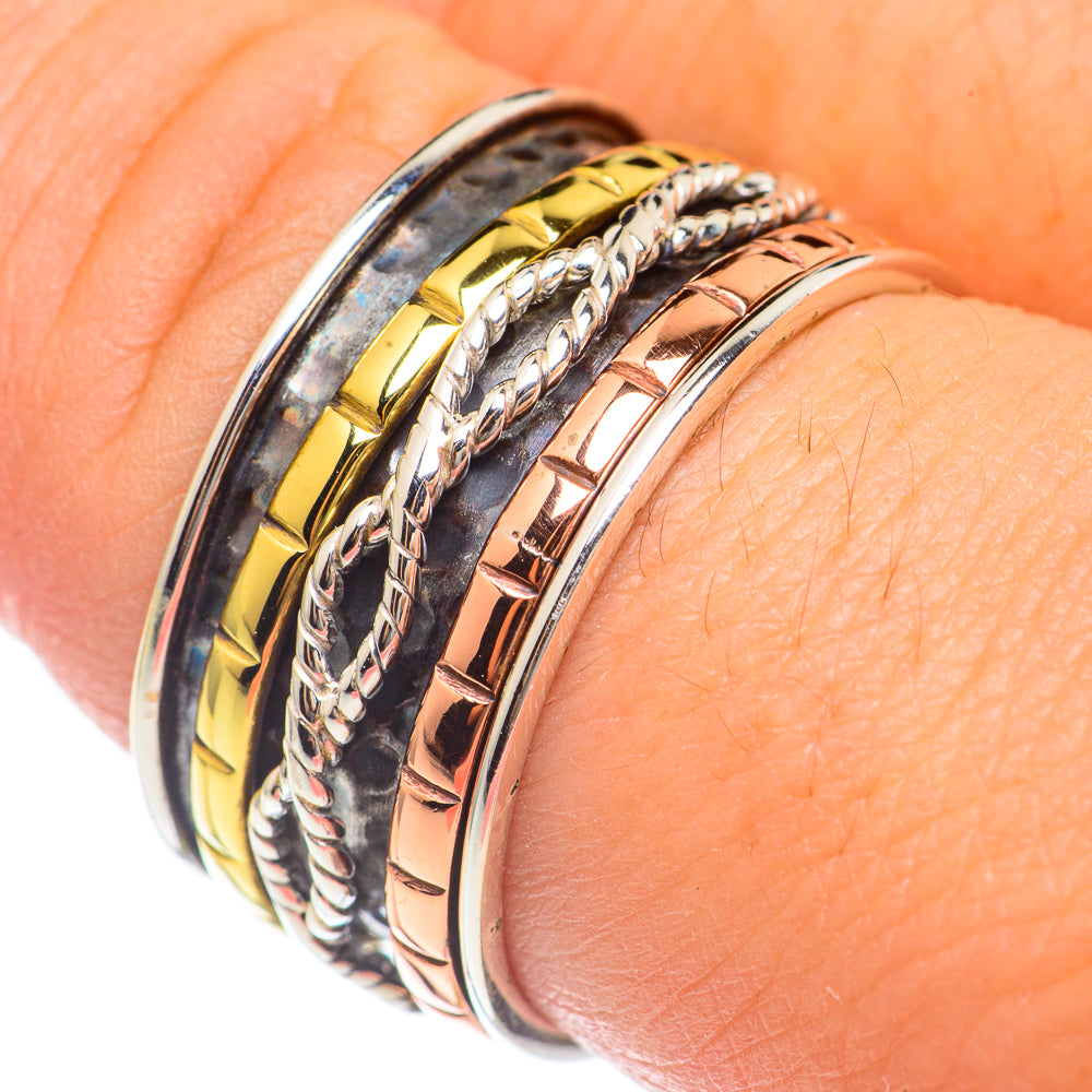Meditation Spinner Rings handcrafted by Ana Silver Co - RING69628