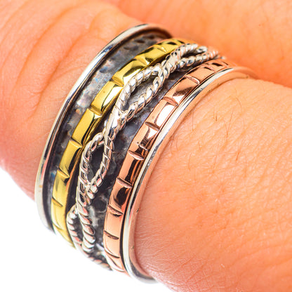 Meditation Spinner Rings handcrafted by Ana Silver Co - RING69628