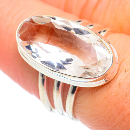 White Quartz Rings handcrafted by Ana Silver Co - RING69637