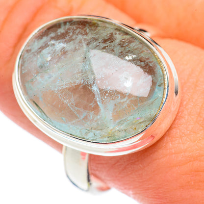 Aquamarine Rings handcrafted by Ana Silver Co - RING69650