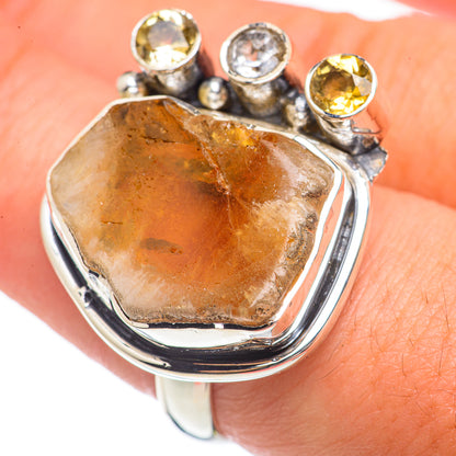 Citrine Rings handcrafted by Ana Silver Co - RING69663