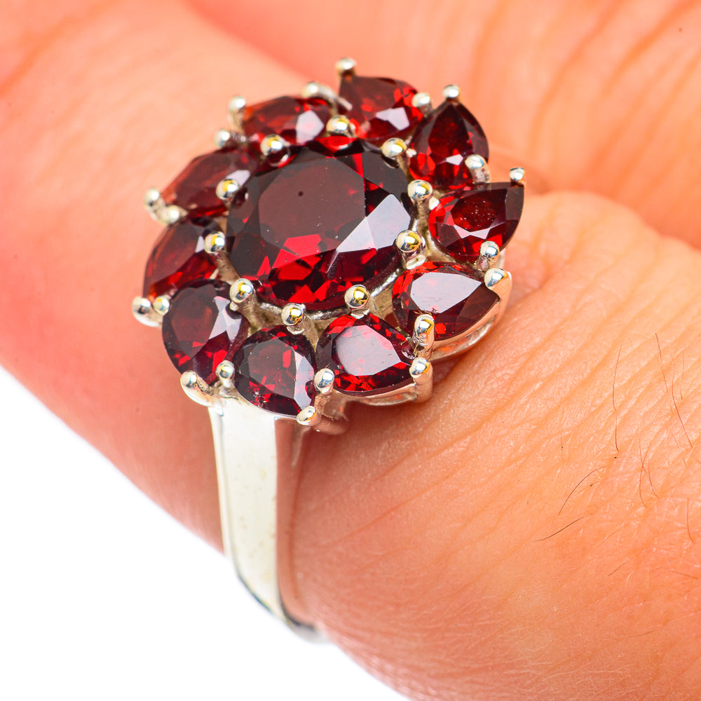 Garnet Rings handcrafted by Ana Silver Co - RING69667