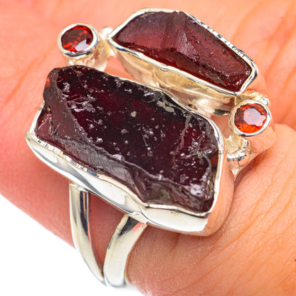 Garnet Rings handcrafted by Ana Silver Co - RING69668