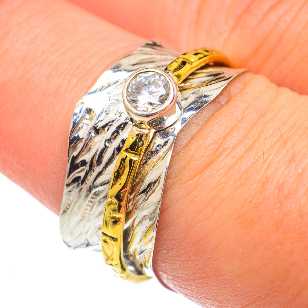 Meditation Spinner Rings handcrafted by Ana Silver Co - RING69672