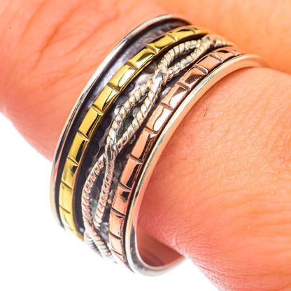 Meditation Spinner Rings handcrafted by Ana Silver Co - RING69673