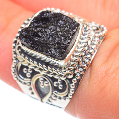 Tektite Rings handcrafted by Ana Silver Co - RING69675