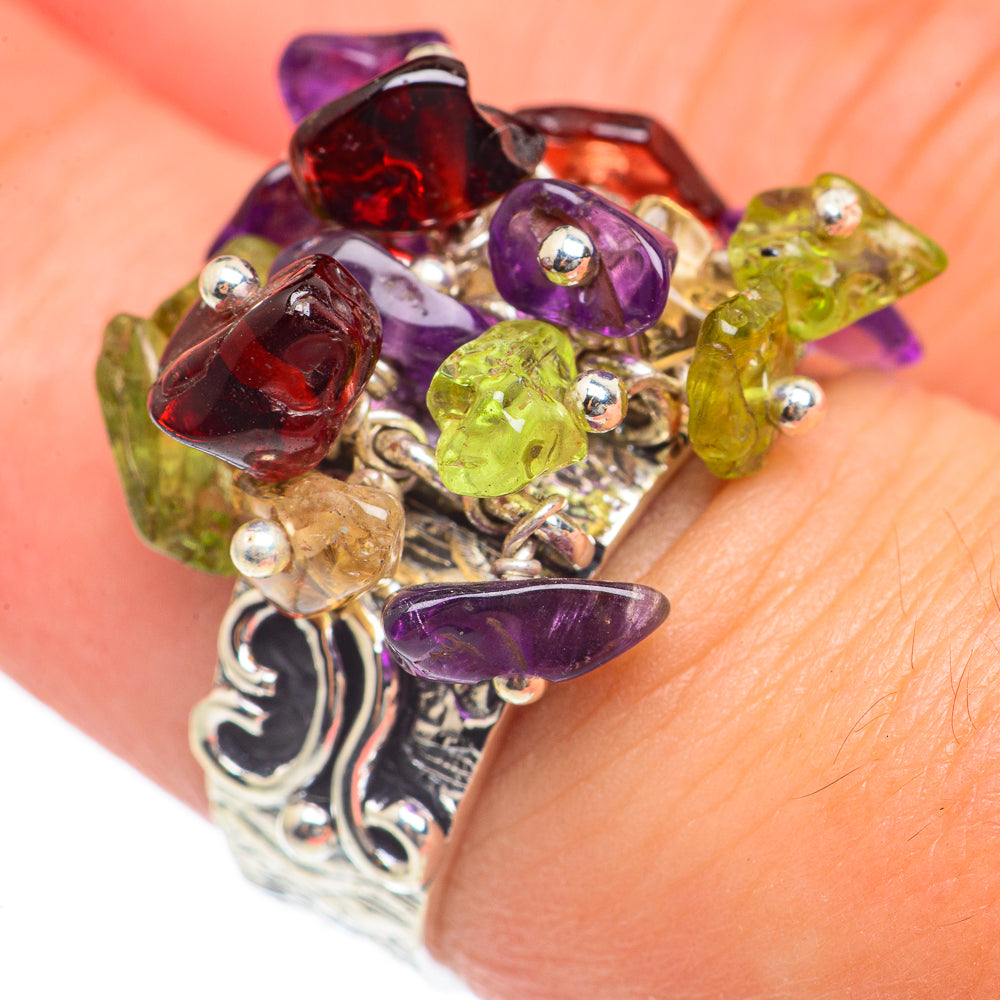 Garnet Rings handcrafted by Ana Silver Co - RING69684