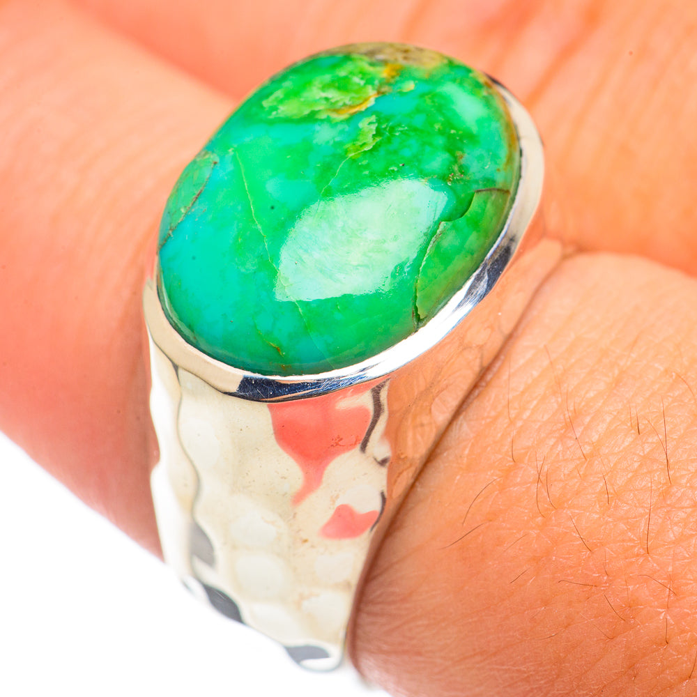 Arizona Turquoise Rings handcrafted by Ana Silver Co - RING69695