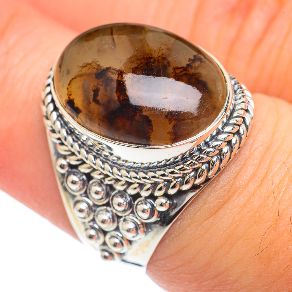 Montana Agate Rings handcrafted by Ana Silver Co - RING69697